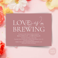 Classy Beer Party Bridal Shower, Love is brewing