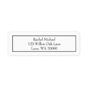 Classy Black and White