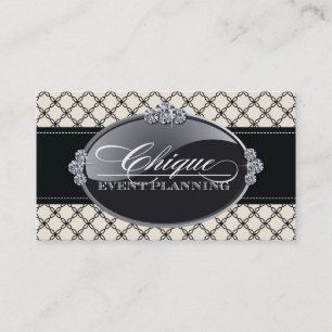Classy Black and White Business Cards