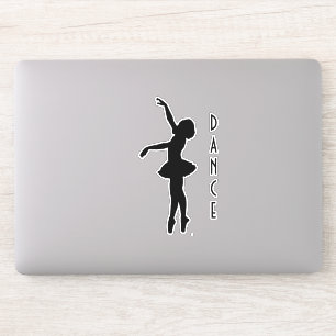 Classy Black Ballerina Silhouette