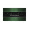 Classy Black Belt Green Metallic Business Card
