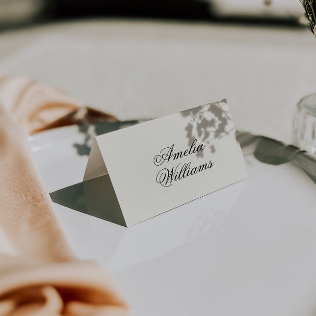 Classy Black Cream Old Money Fancy Wedding Table Number (Creator Uploaded)