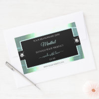 Classy Black Ice Blue Brilliants Product Label