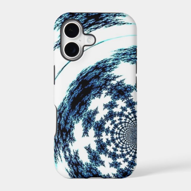 Classy Blue Fractal Design (Back)