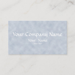 Classy Blue Parchment All-Purpose Business Card