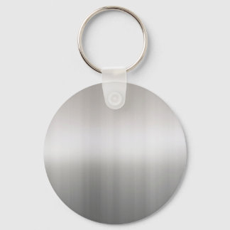 Classy Brushed Aluminium Key Ring