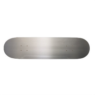Classy Brushed Aluminium Skateboard