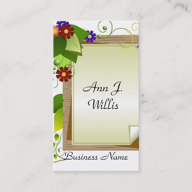 Classy  Business Occupations Professional Card (Front)