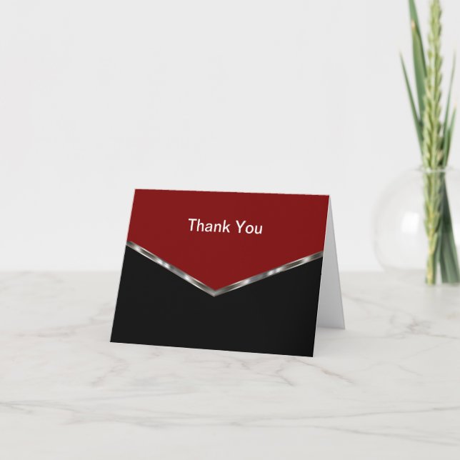 Classy Business Professional Thank You Cards (Front)
