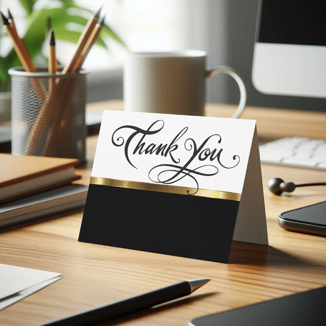 Classy Business Thank You Cards (Creator Uploaded)