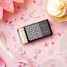 Classy but Sassy Leopard Print Matchbox
