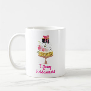 Classy Cake Bridesmaid  Coffee Mug