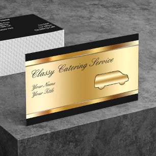 Classy Catering Service Business Cards