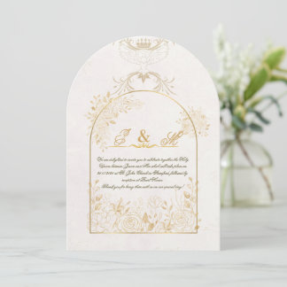 Classy Christian Wedding Invitation