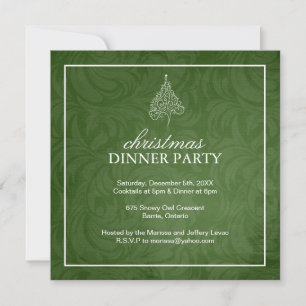 Classy Christmas Party Invitation