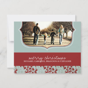 Classy Christmas Photo Card