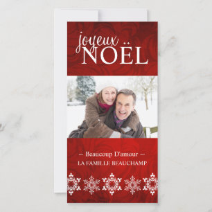 Classy Christmas Photo Card