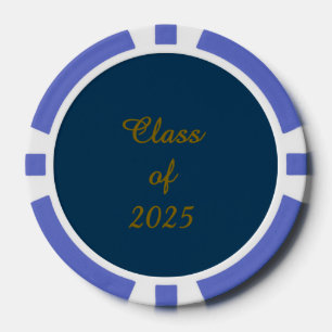 Classy Class of 2025 Poker Chips