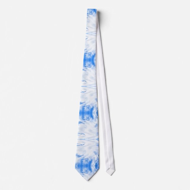 Classy Clouds Men's Tie (Front)