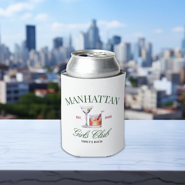 Classy Cocktails Green & Red Girl's Club Can Cooler (Creator Uploaded)