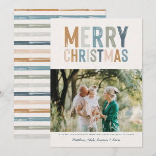 Classy colourful photo modern christmas