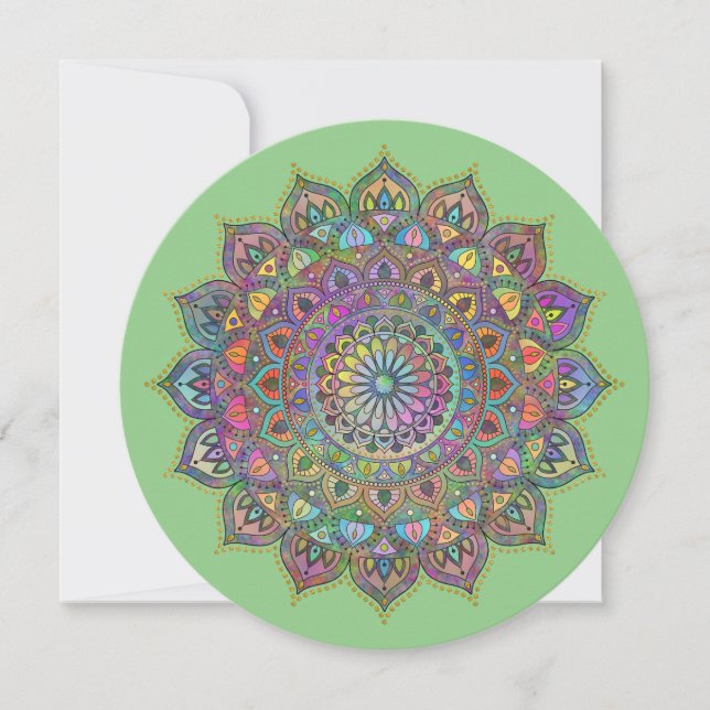 Classy Colourfully Mandala India Style 1 (Front)