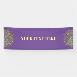 Classy Colourfully Mandala India Style 1 Banner