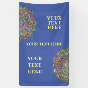 Classy Colourfully Mandala India Style 1 Banner