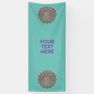 Classy Colourfully Mandala India Style 1 Banner