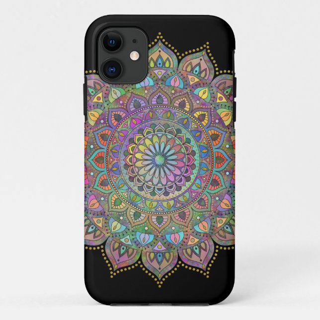 Classy Colourfully Mandala India Style 1 Case-Mate iPhone Case (Back)