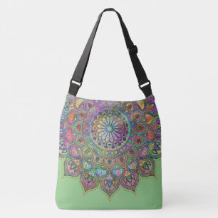 Classy Colourfully Mandala India Style 1 Crossbody Bag