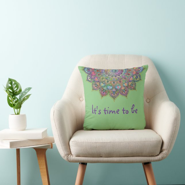 Classy Colourfully Mandala India Style 1 Cushion (Chair)