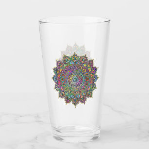 Classy Colourfully Mandala India Style 1 Glass