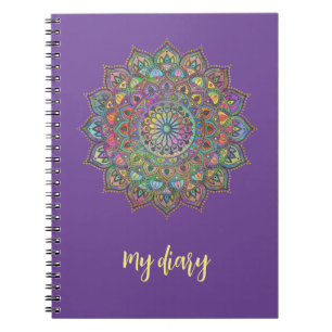 Classy Colourfully Mandala India Style 1 Notebook