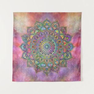 Classy Colourfully Mandala India Style 1 Tapestry