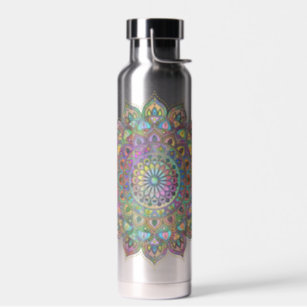 Classy Colourfully Mandala India Style 1 Water Bottle