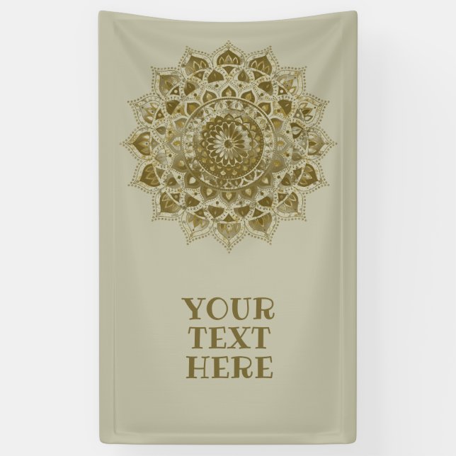 Classy Colourfully Mandala India Style 4 Banner (Vertical)
