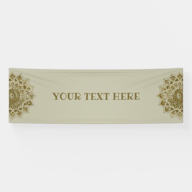 Classy Colourfully Mandala India Style 4 Banner (Horizontal)