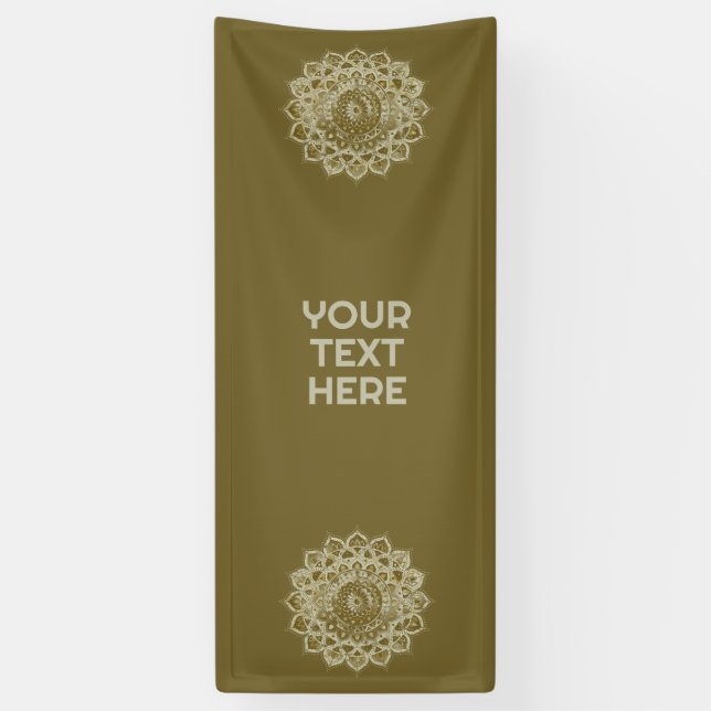 Classy Colourfully Mandala India Style 4 Banner (Vertical)