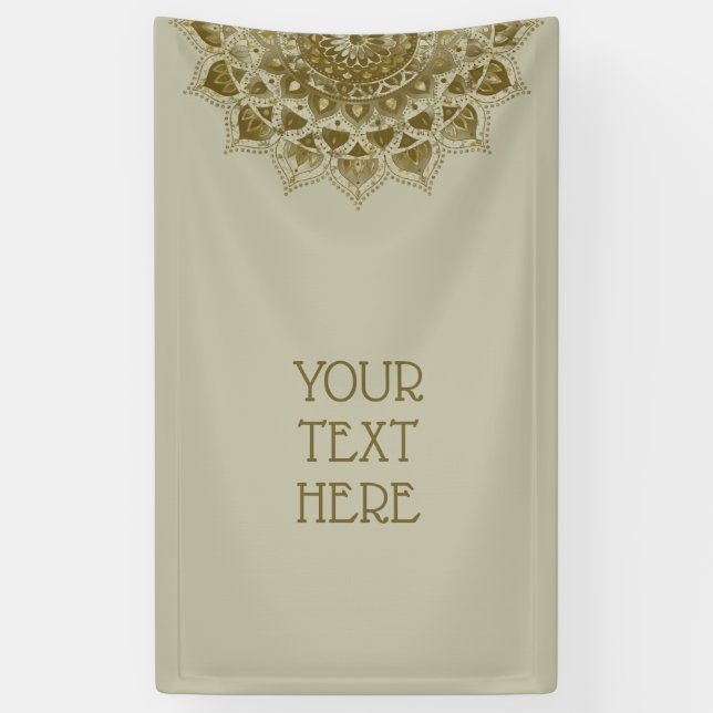 Classy Colourfully Mandala India Style 4 Banner (Vertical)