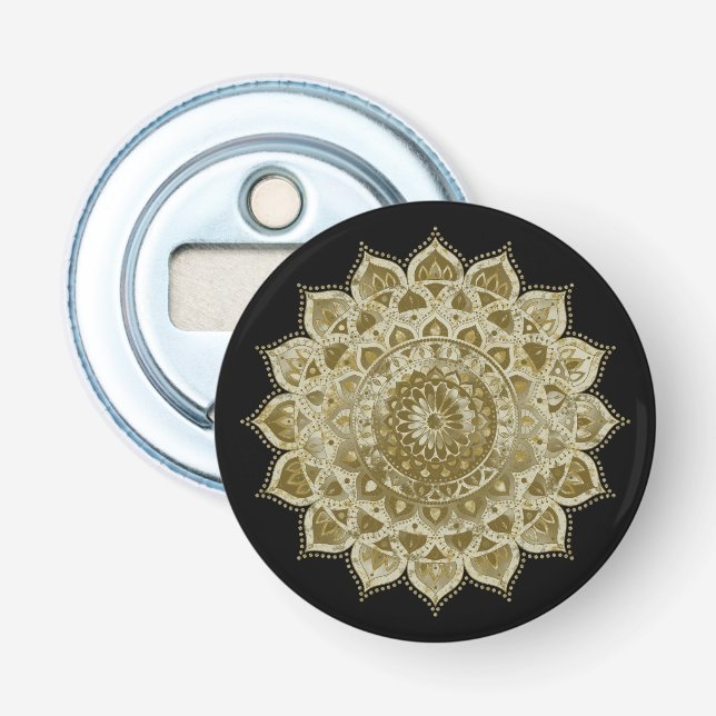 Classy Colourfully Mandala India Style 4 Bottle Opener (Front)