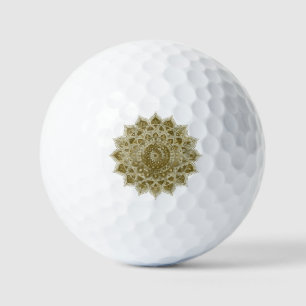 Classy Colourfully Mandala India Style 4 Golf Balls