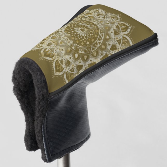 Classy Colourfully Mandala India Style 4 Golf Head Cover (3/4 Front)