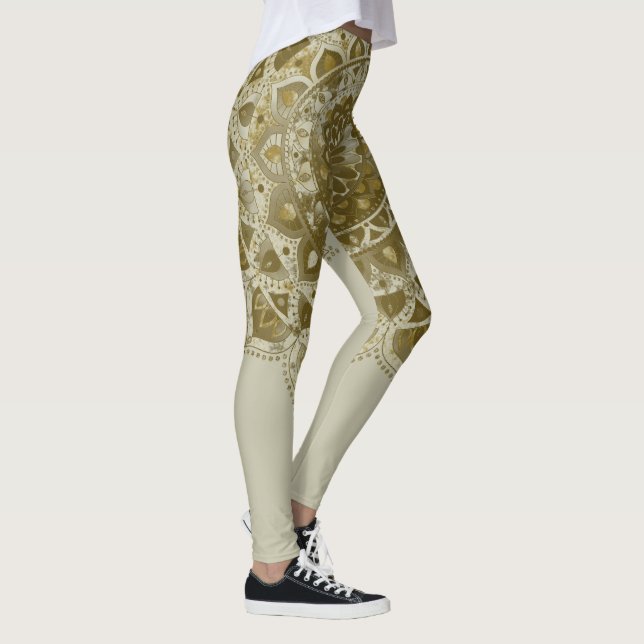 Classy Colourfully Mandala India Style 4 Leggings (Right)