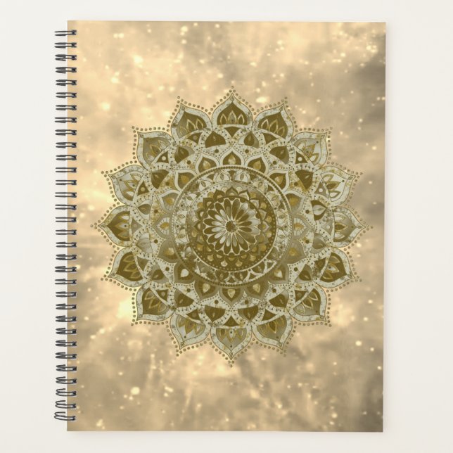 Classy Colourfully Mandala India Style 4 Planner (Front)