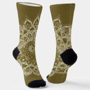 Classy Colourfully Mandala India Style 4 Socks