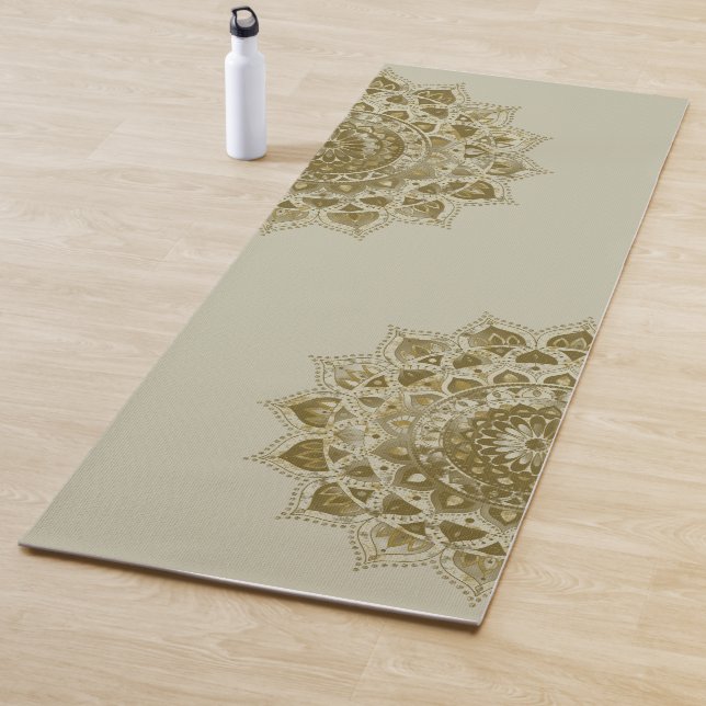 Classy Colourfully Mandala India Style 4 Yoga Mat (In Situ)