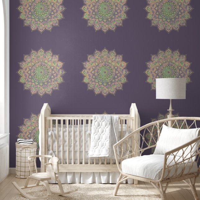Classy Colourfully Mandala India Style 5 Wallpaper (Kids)