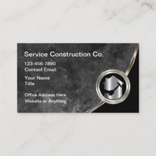 Classy Construction Services Business Cards