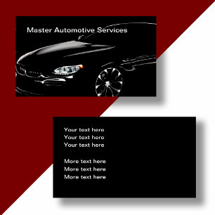 Classy Cool Automotive Business Cards